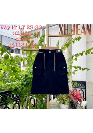 váy kaki màu đen 2