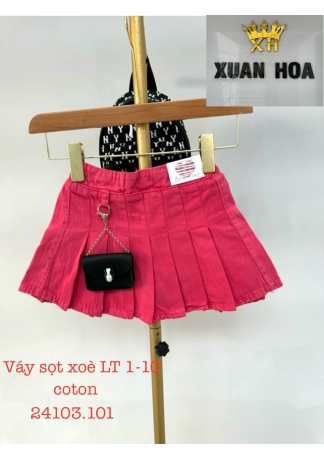váy kaki màu hong 110