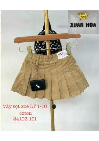 váy kaki màu bo 110