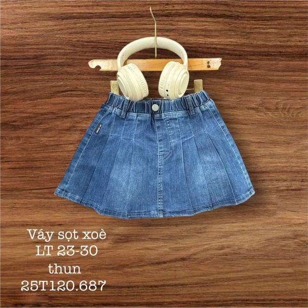 Xưởng sản xuất Váy Sọt xoè LT 23- 30 Thun